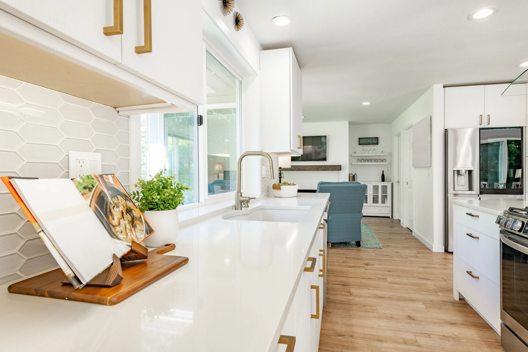 kitchen remodel client