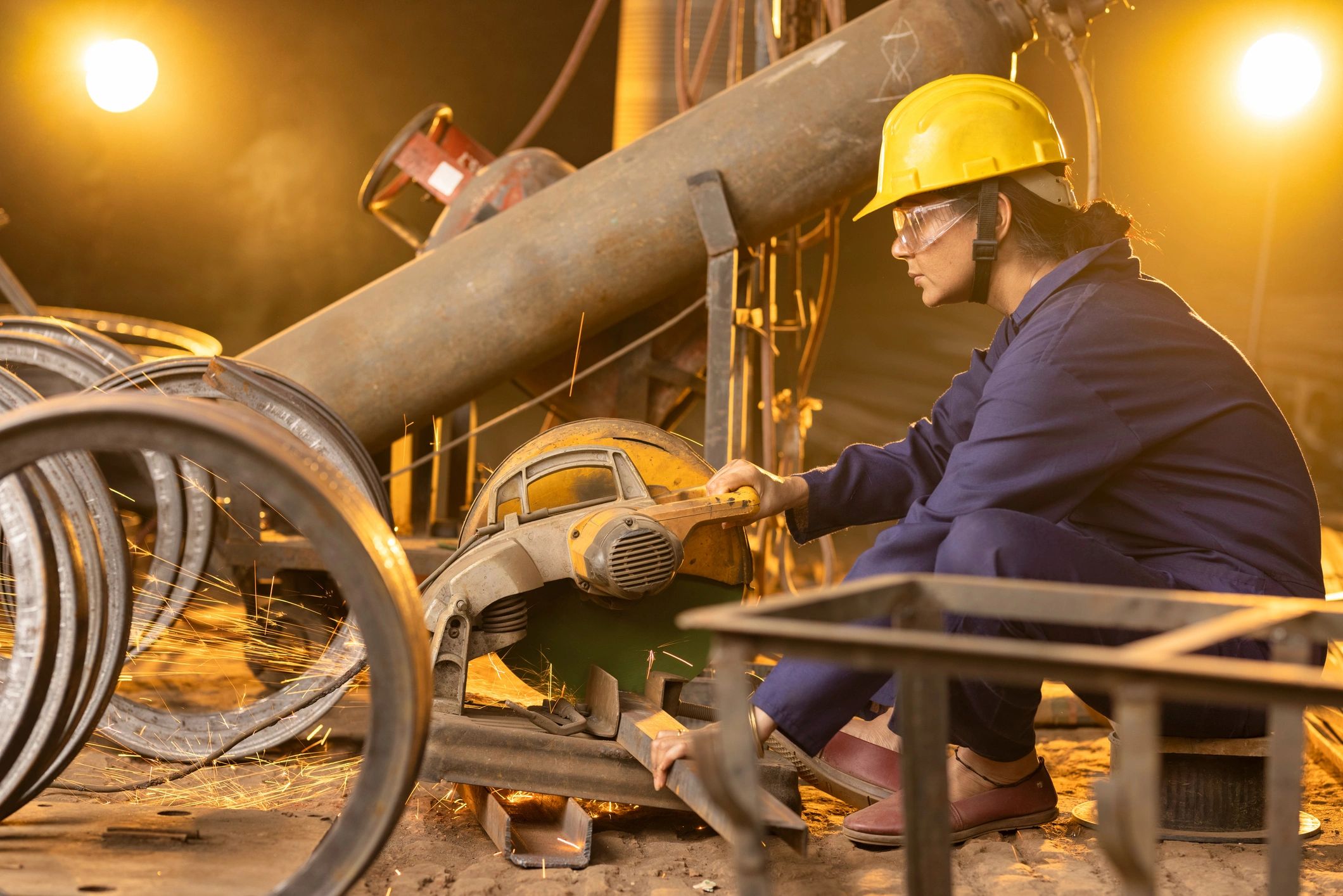 construction worker Indiana